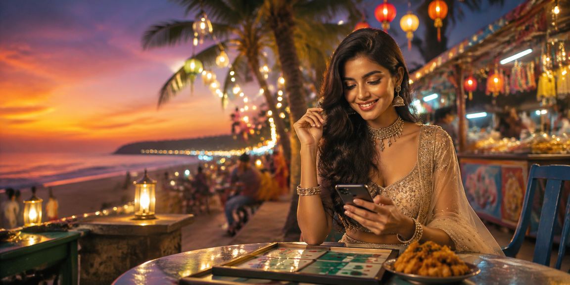 Goa beach casino vibes with VIP Bollywood style player experience